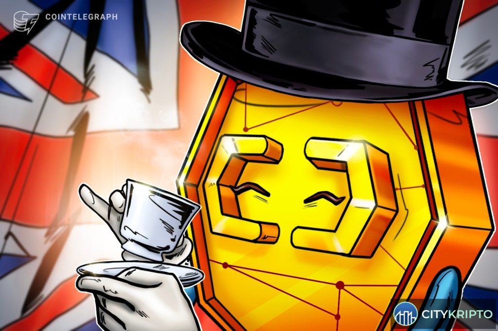 График опроса CoinShares о невидимости криптовалют для консультантов в Великобритании
