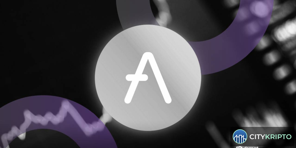 График Bitcoin и логотипы Kraken и Aave на фоне DeFi