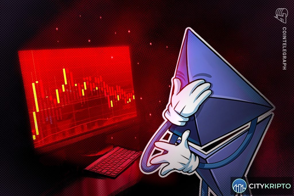 График рыночной капитализации Tether USDT и Ethereum ETH