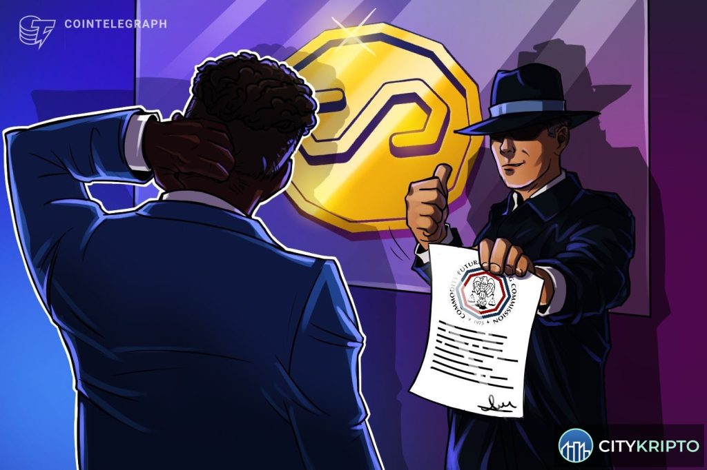 Сенаторы США и здание CFTC на фоне графиков предиктивных рынков