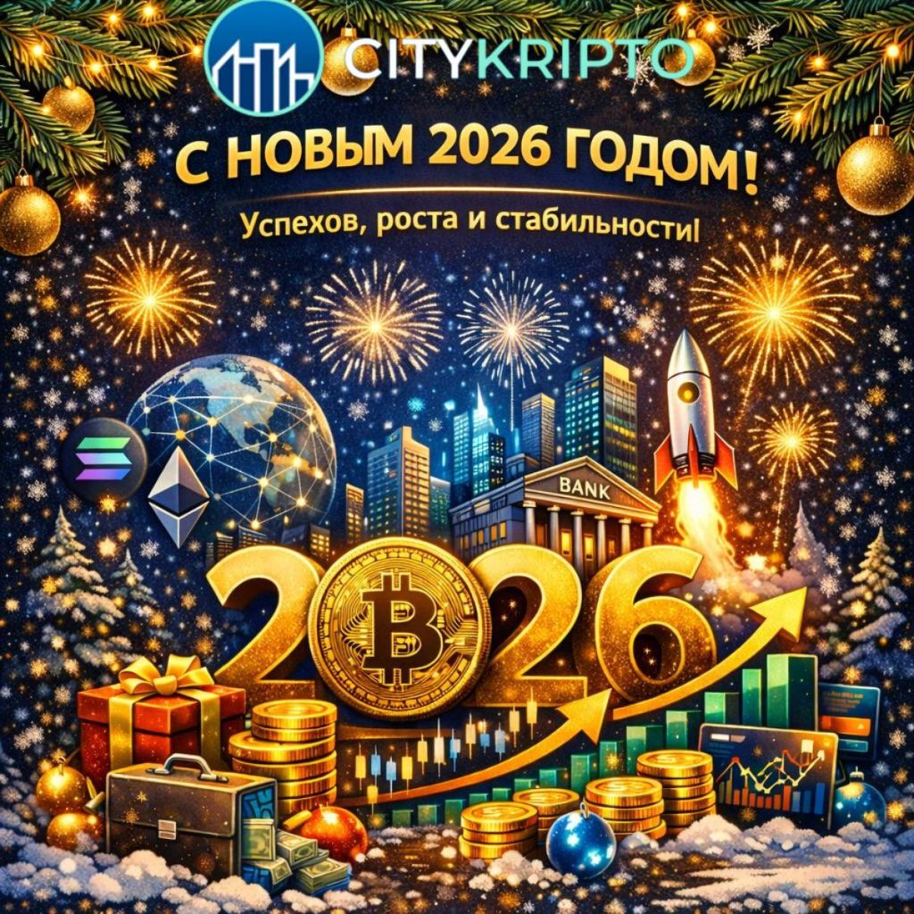 С Новым 2026 годом! Итоги 2025-го и ориентиры на будущее крипторынка