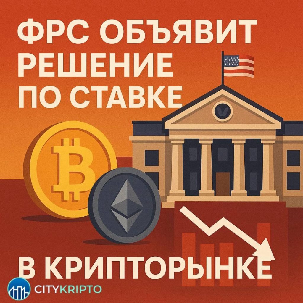 Как решение ФРС по ставке отразится на криптовалютном рынке: прогнозы и возможные сценарии